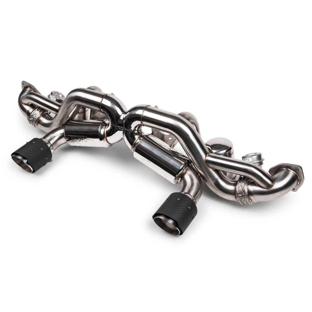Fabspeed Porsche 718 GT4 RS Valvetronic X-Pipe Cat-Back Exhaust System (2022+)