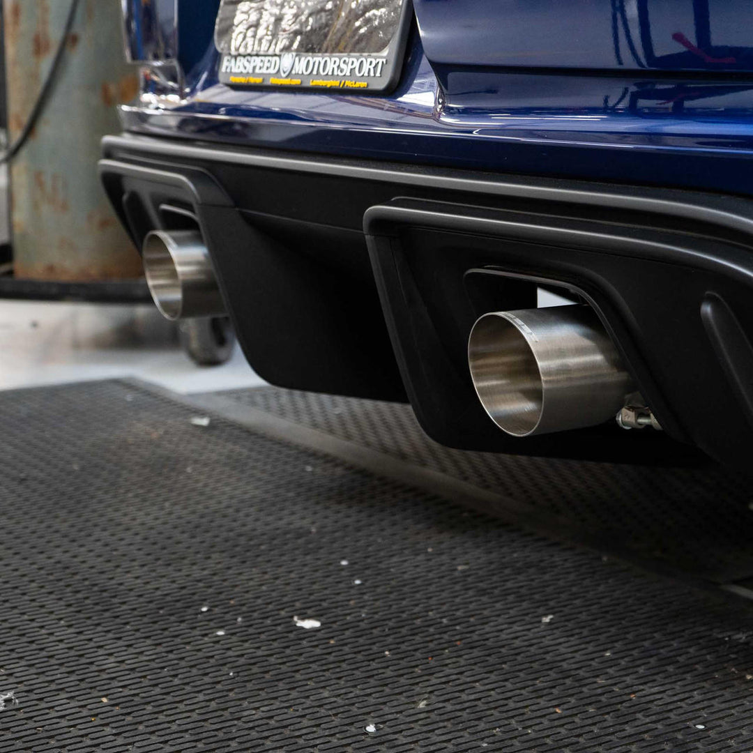 Fabspeed Porsche 718 GT4 / GTS / Spyder Deluxe Exhaust Tips (2020+)