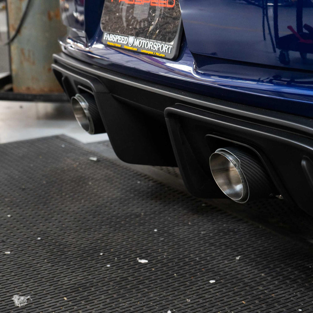 Fabspeed Porsche 718 GT4 / GTS / Spyder Deluxe Exhaust Tips (2020+)