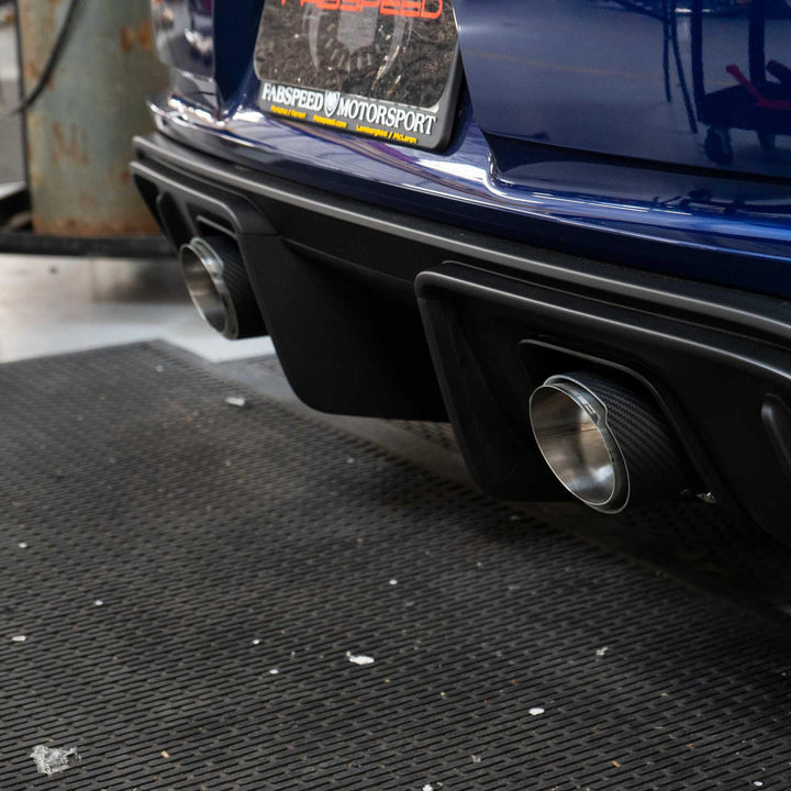 Fabspeed Porsche 718 GT4 / GTS / Spyder Deluxe Exhaust Tips (2020+)