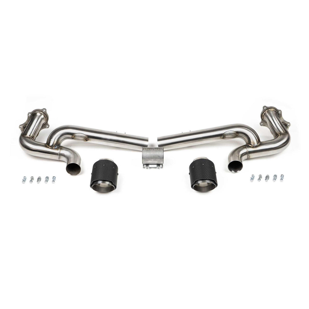 Fabspeed Porsche 718 GT4 / GTS / Spyder Lightweight Competition Exhaust System (2020+)