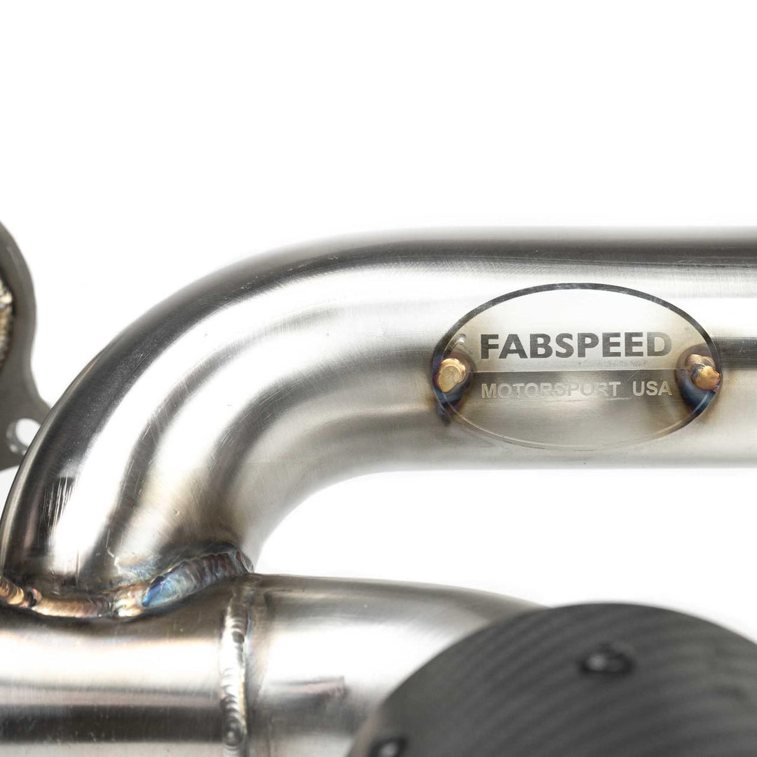 Fabspeed Porsche 718 GT4 / GTS / Spyder Lightweight Competition Exhaust System (2020+)