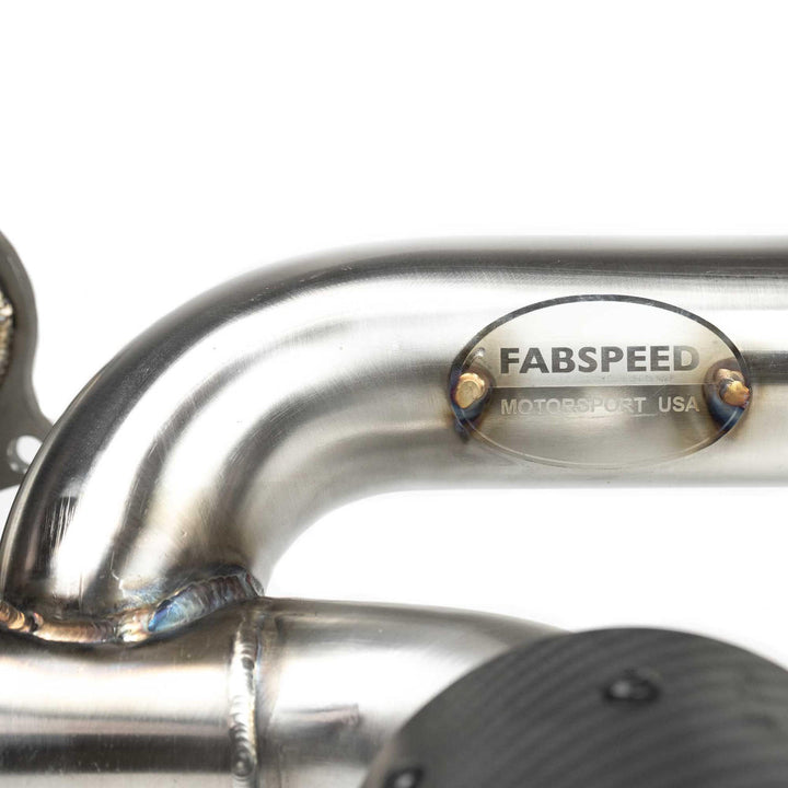 Fabspeed Porsche 718 GT4 / GTS / Spyder Lightweight Competition Exhaust System (2020+)