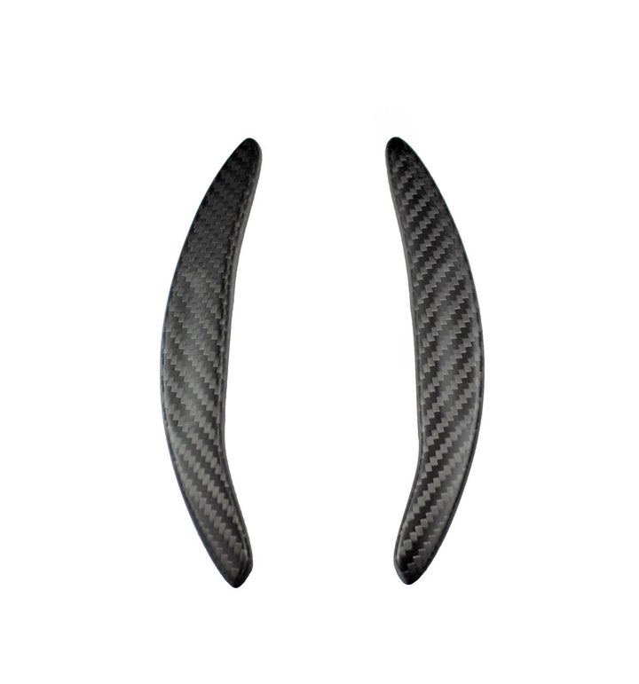 Carbon Fiber Matte Finish GT Style Extended Shifter Paddles - McLaren 570S/540C