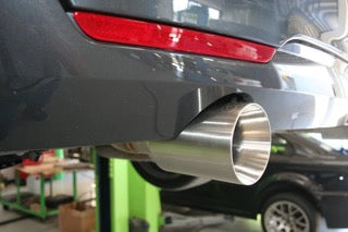 Active Autowerke F3X 340i | 440i Performance Valved Rear Exhaust GEN 2 - BMW F3x 340i Rear Exhaust with BLACK tips