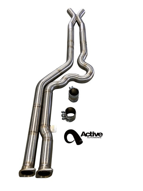 Active Autowerke X3M / X4M Signature Equal Length mid-pipe - Gen 1 Mid-pipe only