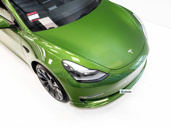 Unplugged Performance Tesla Model 3 Front Lip Spoiler
