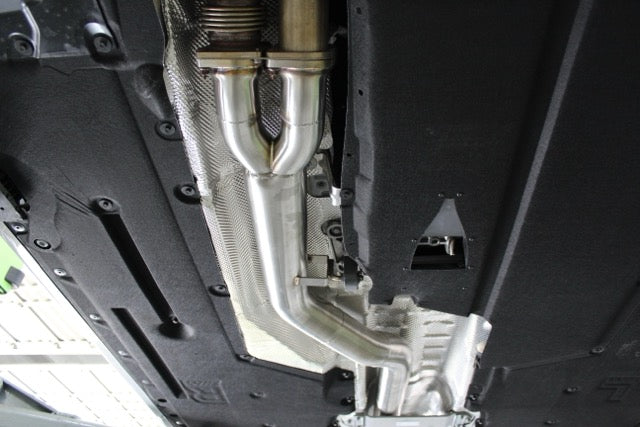 F87 M2 Competition Signature Exhaust System includes Active F-brace (Tip color:Matte Black)