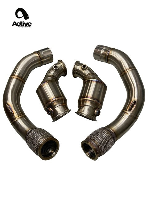 F90 M5/M8 X5M/X6M GESI Catted Downpipes