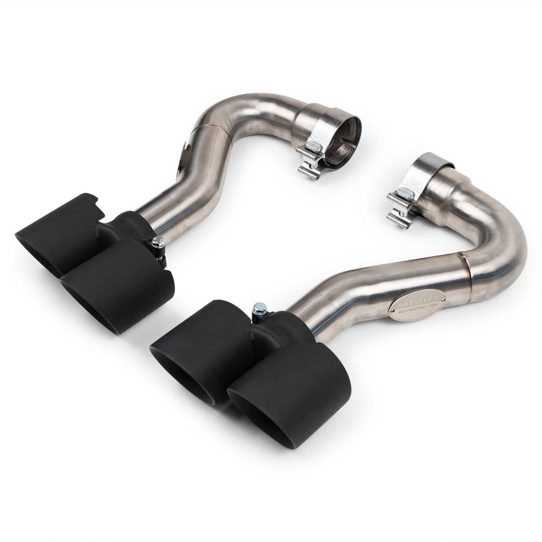 Fabspeed 955 Turbo / Turbo S Deluxe Quad Style Tips (2002-2007)