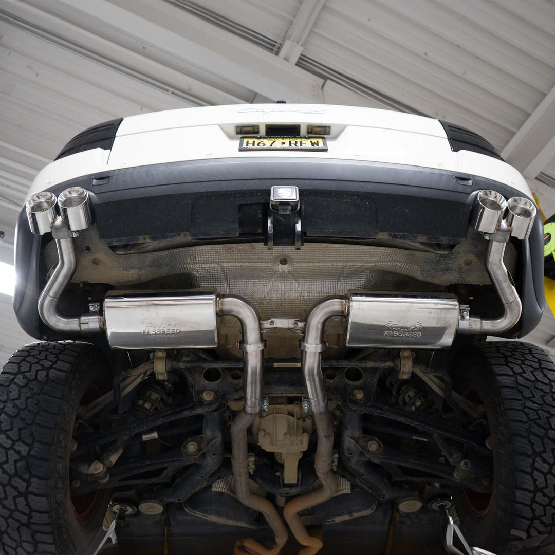 Fabspeed Porsche 955 S Maxflo Performance Exhaust System (2002-2007)