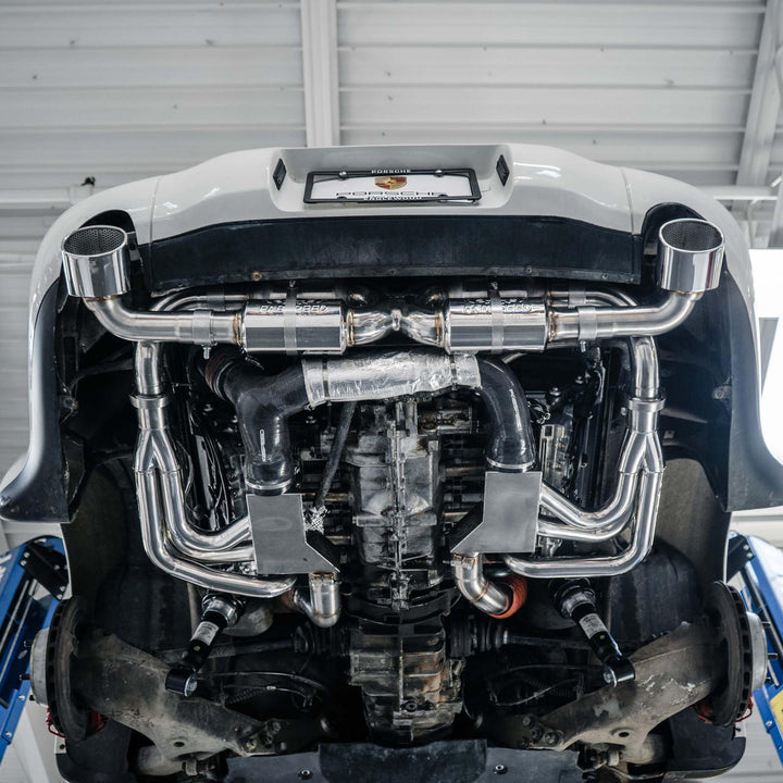 Fabspeed Porsche 964 Carrera RSR Header Muffler Kit (1989-1994)