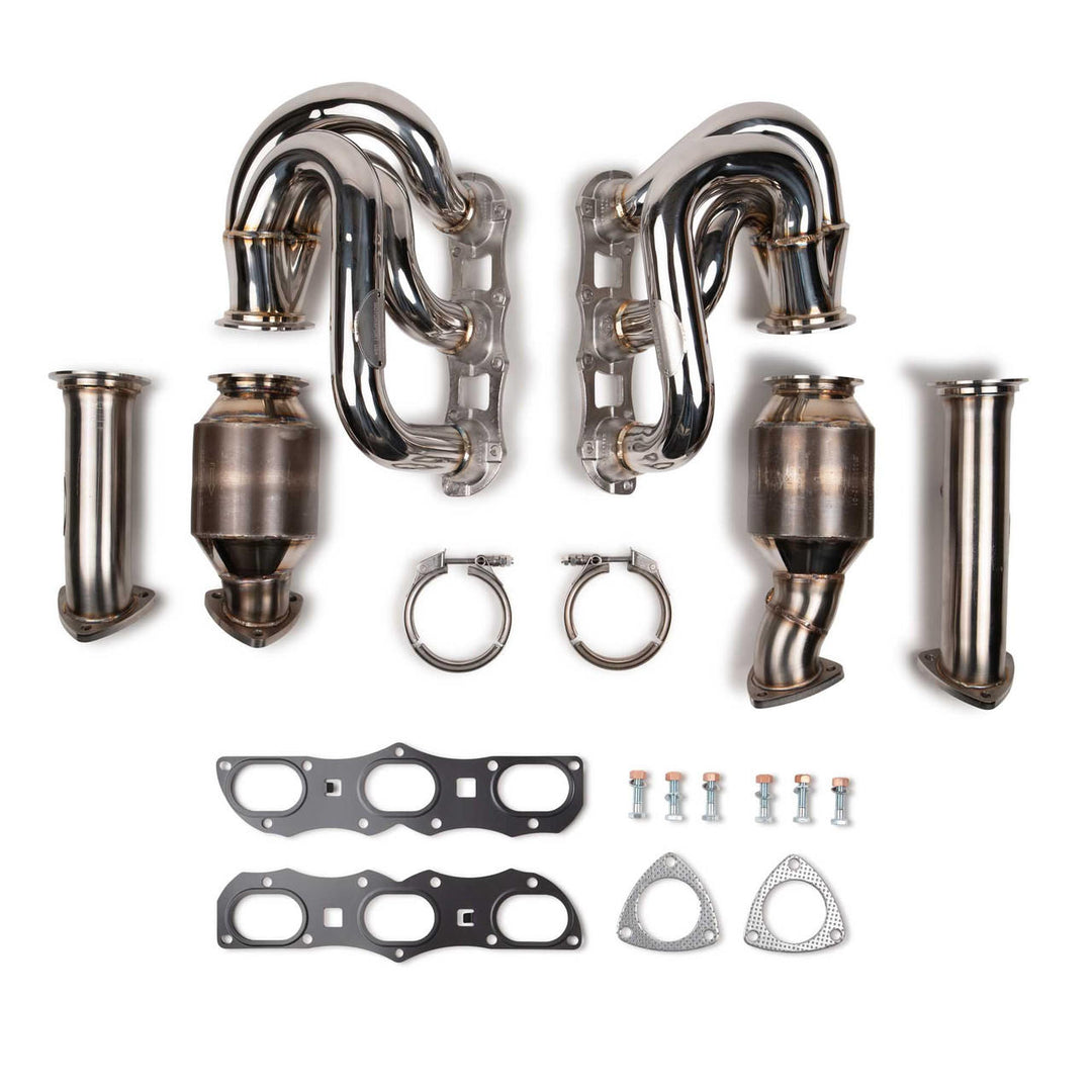 Fabspeed Porsche 987.2 Boxster / Cayman RENNKRAFT® Modular Headers with HJS Catalytic Converters (2009-2012)