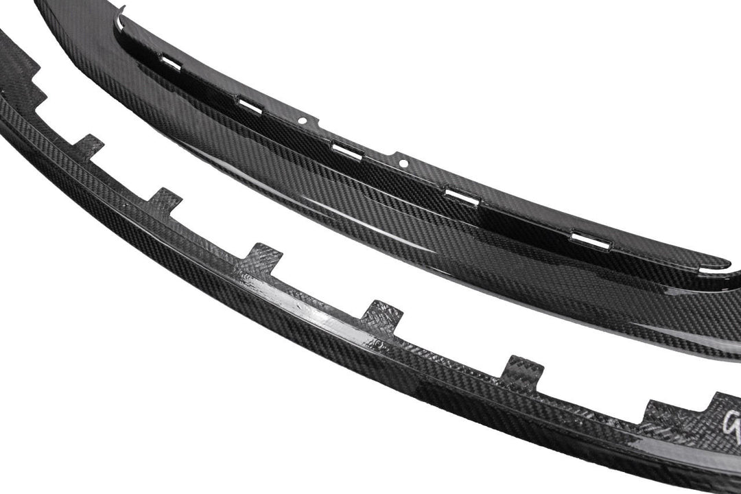 Carbon Fiber 2 Piece Front Bumper Splitter - Porsche 991.2