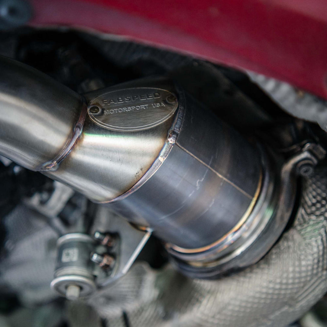 Fabspeed Porsche 992 Carrera Sport Catalytic Converters (2019+)