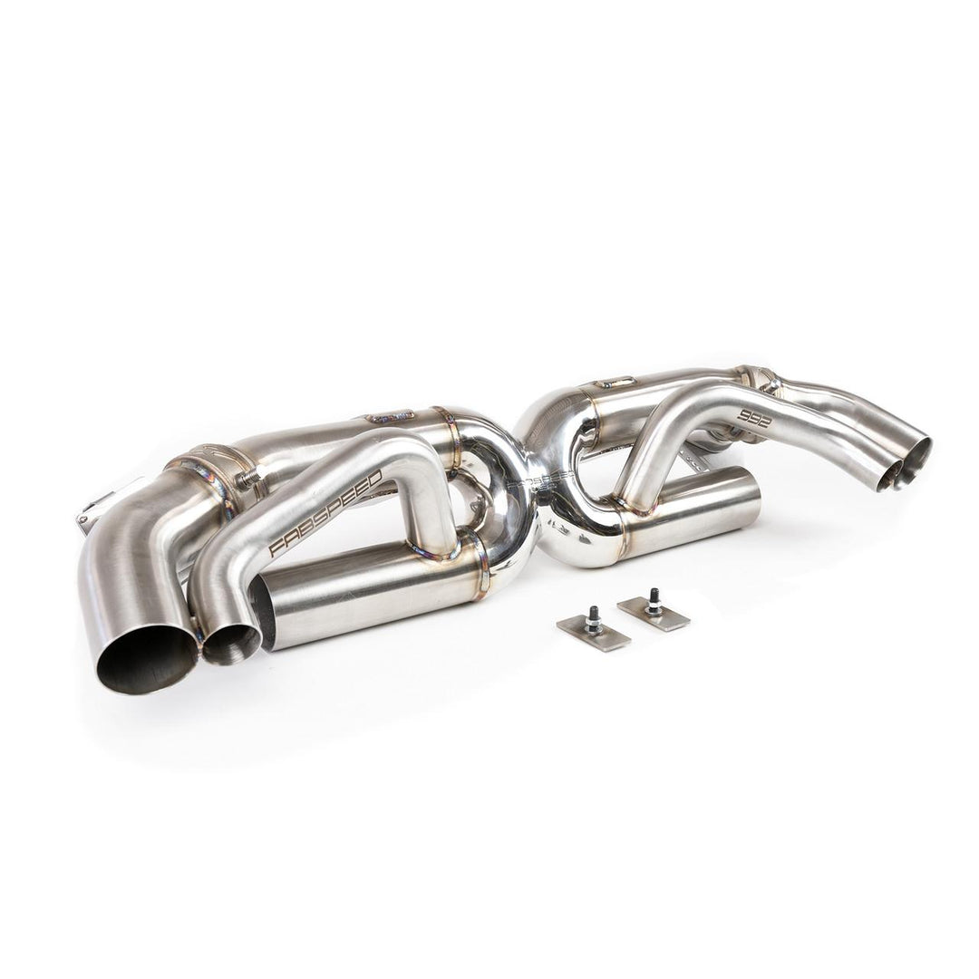 Fabspeed Porsche 992 Carrera Cat-Back Valvetronic Maxflo Exhaust System (2019+)