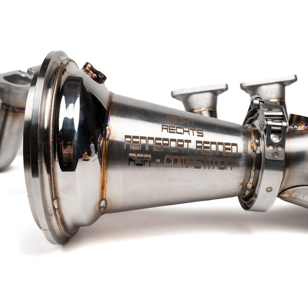 Fabspeed Porsche 992 GT3 / GT3 RS RENNKRAFT®  US PATENTED Modular Street and Racing Headers with HJS Catalytic Converters (2022+)