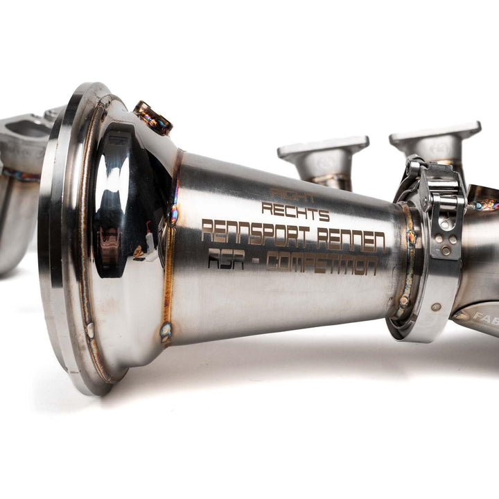 Fabspeed Porsche 992 GT3 / GT3 RS RENNKRAFT®  US PATENTED Modular Street and Racing Headers with HJS Catalytic Converters (2022+)