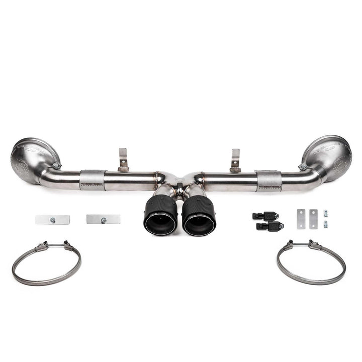 Fabspeed Porsche 992 GT3 / GT3 RS Supercup Cat-Back Exhaust System  NON Valved (2022+)