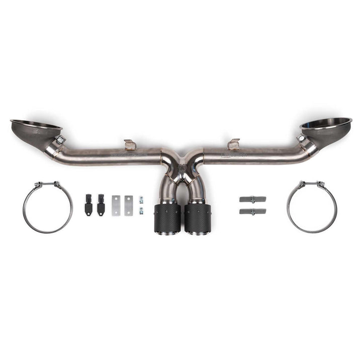 Fabspeed Porsche 992 GT3 / GT3 RS TITANIUM Supercup Cat-Back Exhaust System Non valved (2022+)