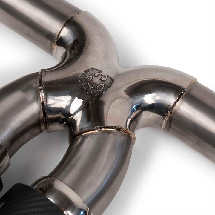 Fabspeed Porsche 992 GT3 / GT3 RS TITANIUM Supercup Cat-Back Exhaust System Non valved (2022+)