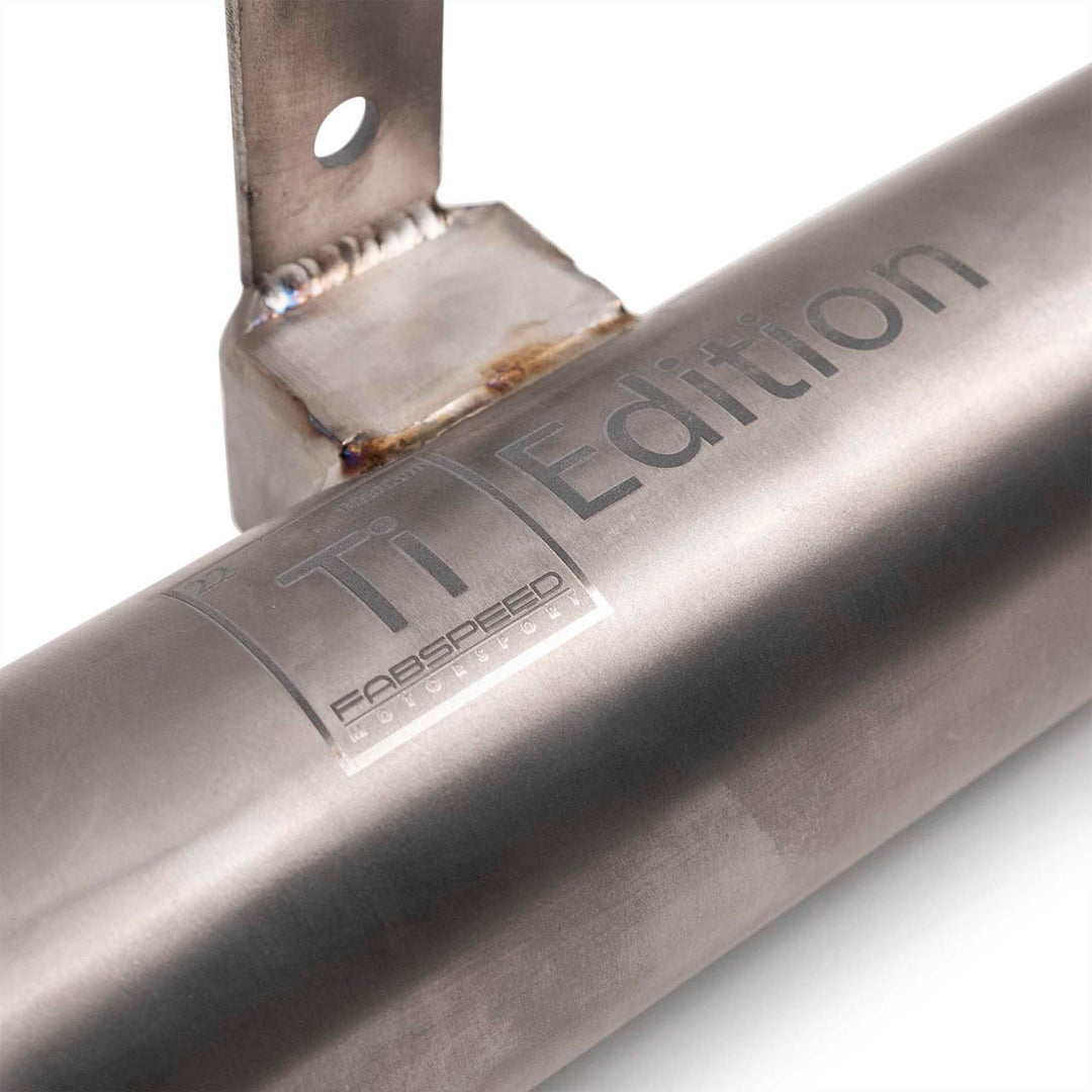 Fabspeed Porsche 992 GT3 / GT3 RS TITANIUM Supercup Cat-Back Exhaust System Non valved (2022+)