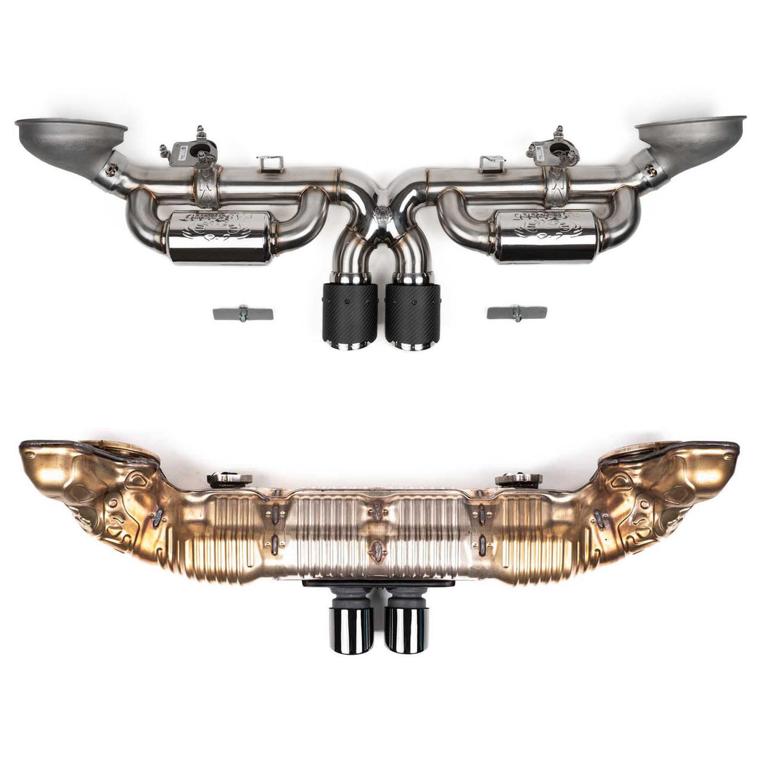 Fabspeed Porsche 992 GT3 / GT3 RS / Speedster Valvetronic Nordschleife Cat-Back Exhaust System (2022+)