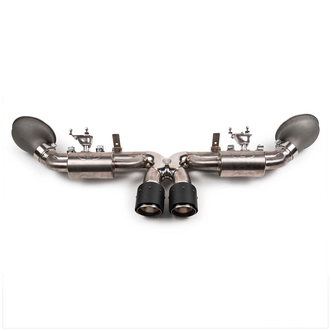 Fabspeed Porsche 992 GT3 / GT3 RS Titanium Valved Cat-Back Exhaust System (2022+)