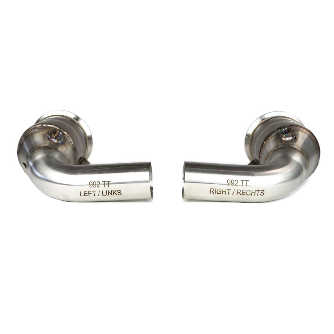 Fabspeed Porsche 992 Twin Turbo / Twin Turbo S Sport Catalytic Converters (2021+)