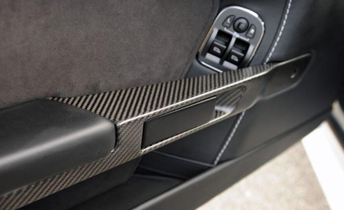 Carbon Fiber Door Handle Pull Set  - Aston Martin Vantage V8/V12
