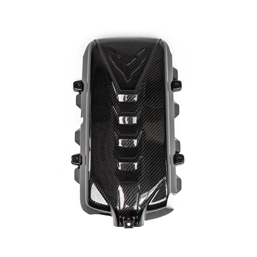 Fabspeed Corvette C8 Carbon Fiber Engine Cover MADE BEFORE ECG IMPORT