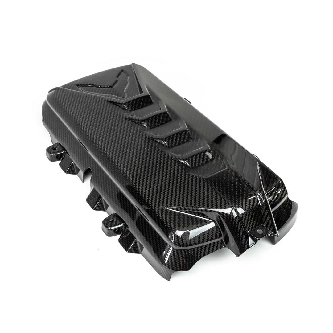 Fabspeed Corvette C8 Carbon Fiber Engine Cover MADE BEFORE ECG IMPORT