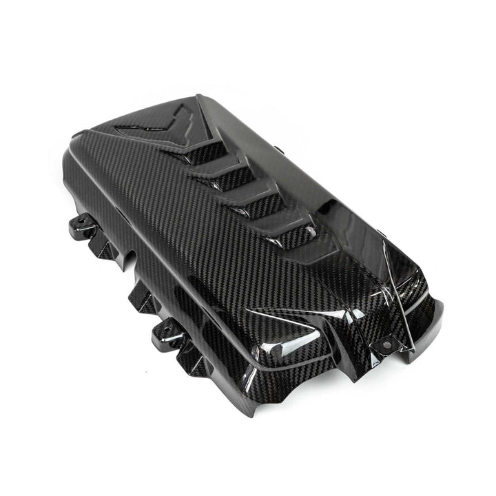 Fabspeed Corvette C8 Carbon Fiber Engine Cover MADE BEFORE ECG IMPORT