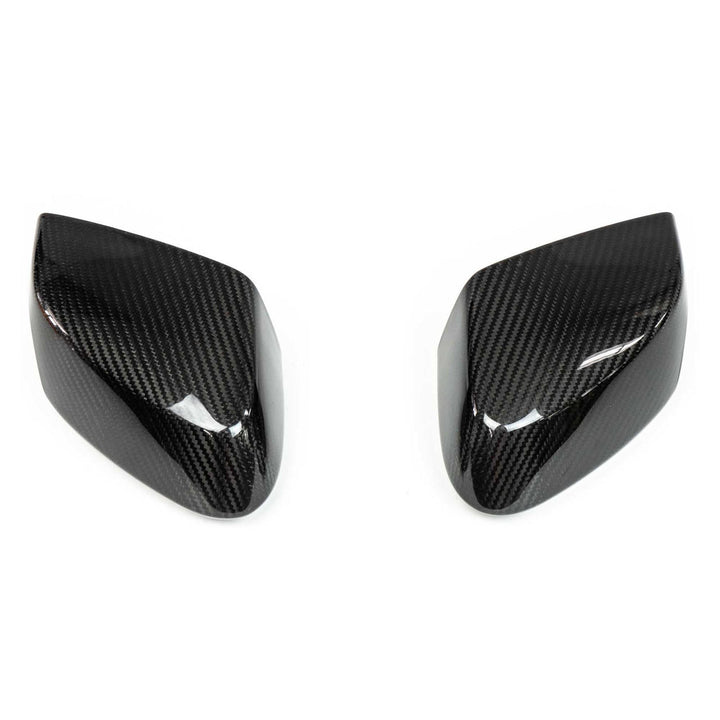 Fabspeed Corvette C8 Carbon Fiber Mirror Covers MADE BEFORE ECG IMPORT