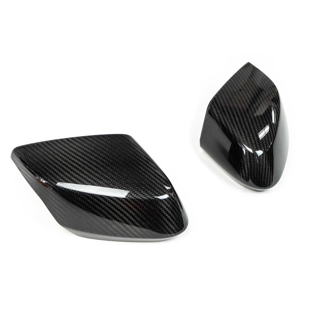 Fabspeed Corvette C8 Carbon Fiber Mirror Covers MADE BEFORE ECG IMPORT