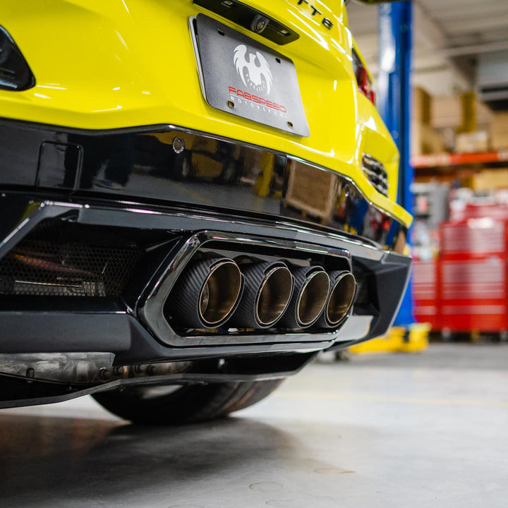 Fabspeed Chevrolet Corvette C8 Z06  Titanium Valvetronic Cat-Back Exhaust System (2023+)