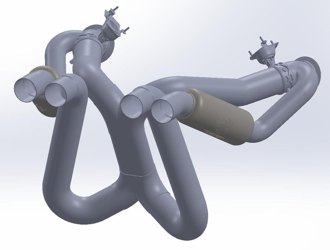 Fabspeed Revuelto Valved X-Pipe