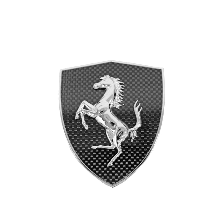 Carbon Fiber Ferrari Replica Scuderia Shields - Fender Badges 458 Speciale Aperta Ferrari