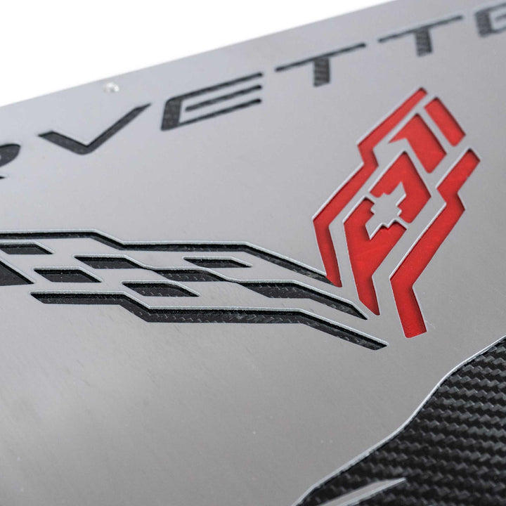 Fabspeed Carbon Fiber Wall Art - Corvette C8 Stingray
