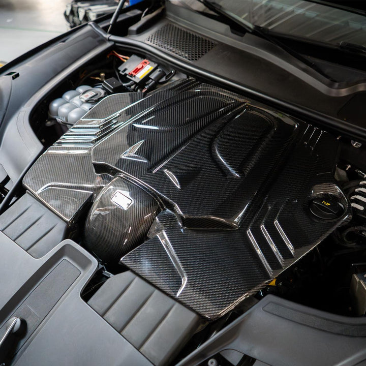 Eventuri Porsche Cayenne 3.0 Turbo V6 Black Carbon Intake System