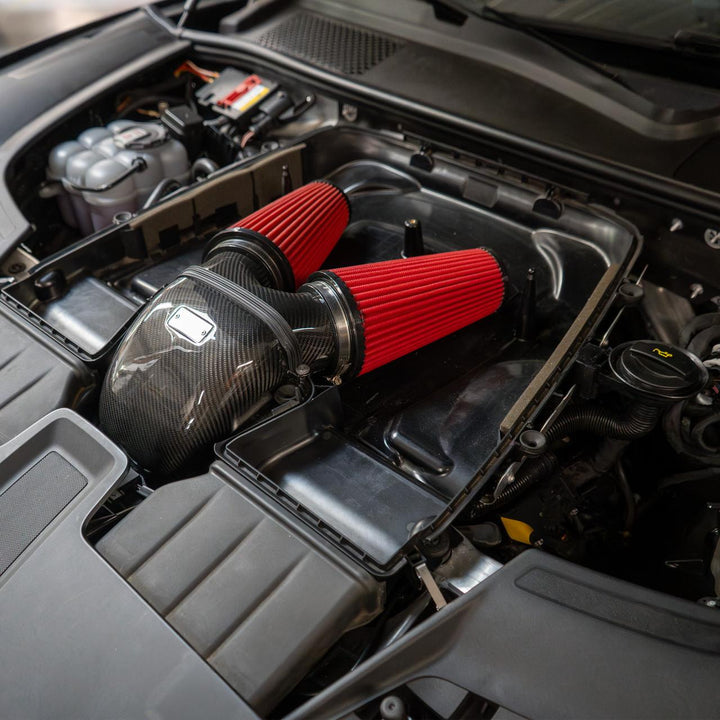 Eventuri Porsche Cayenne 3.0 Turbo V6 Black Carbon Intake System