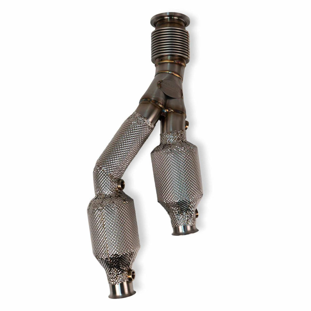 Fabspeed Revuelto GERMAN HJS Sport RACE CAT with Heat Shield