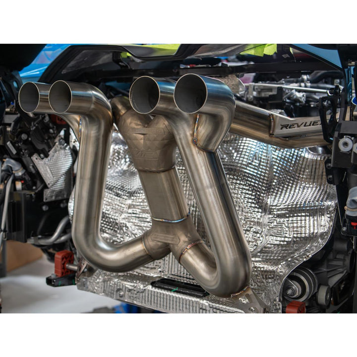 Fabspeed Revuelto SuperSport Formula 1 style X-Pipe