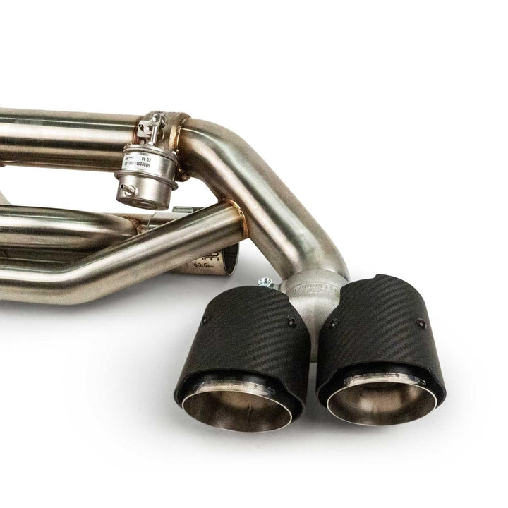 Fabspeed Porsche 991.2 Carrera Valvetronic Center Muffler Bypass X-Pipe (Non-PSE Only)