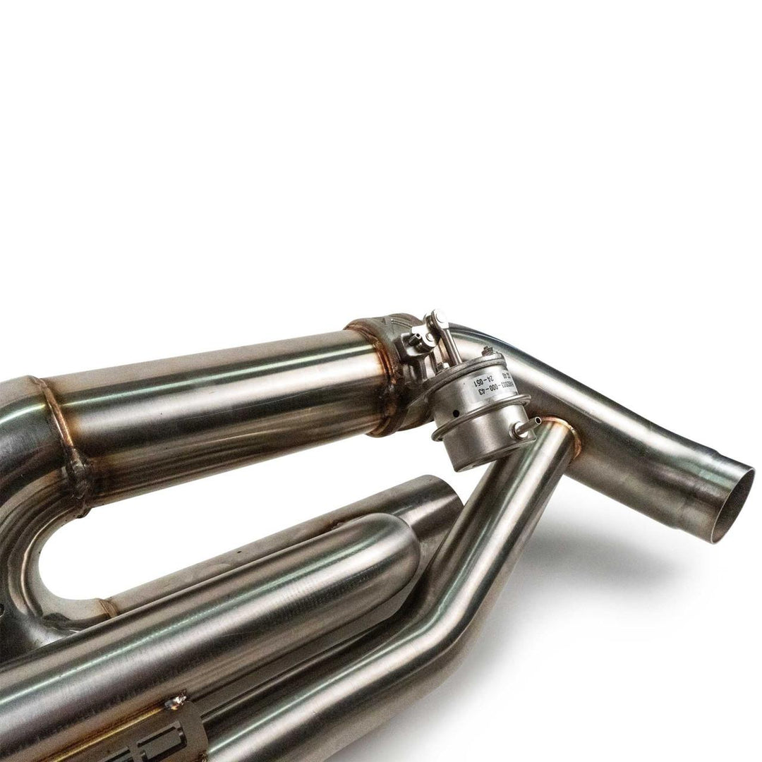 Fabspeed Porsche 991.2 Carrera Valvetronic Center Muffler Bypass X-Pipe (Non-PSE Only)