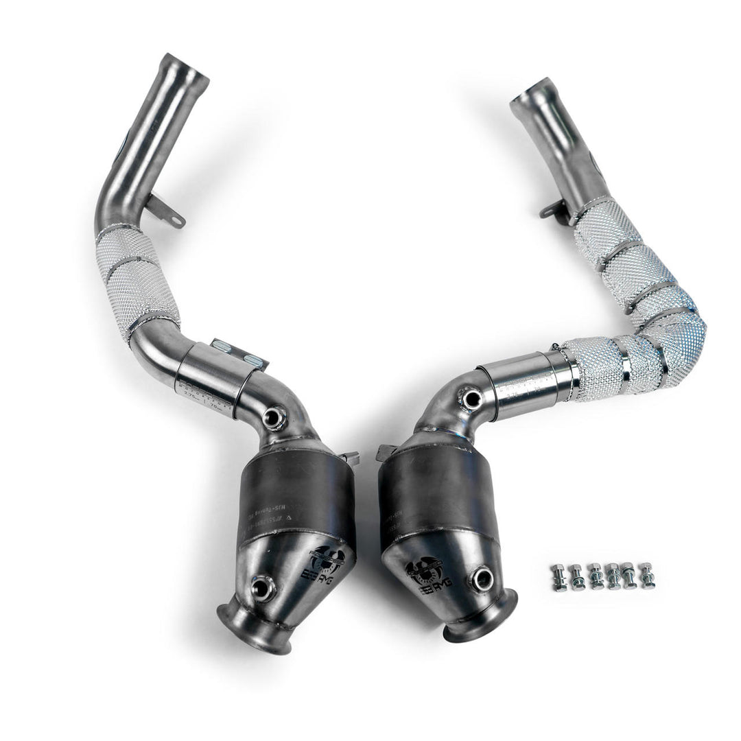 Fabspeed Mercedes-Benz AMG E-63s / GT63 Sport Cat Downpipes (2015-2021)