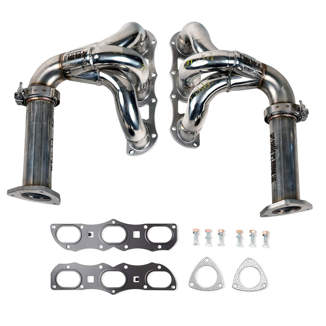 Fabspeed Porsche 991 Carrera RENNKRAFT® Modular Headers with HJS Catalytic Converters (2012-2016)