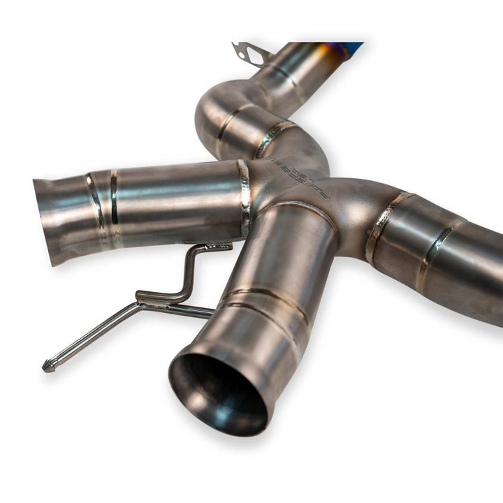 Fabspeed McLaren MP4-12C Supreme Titanium X-Pipe Exhaust System (2011-2014)