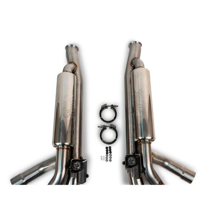 Fabspeed Mercedes-Benz G550 Valved Exhaust with Triple Tips (2019+)