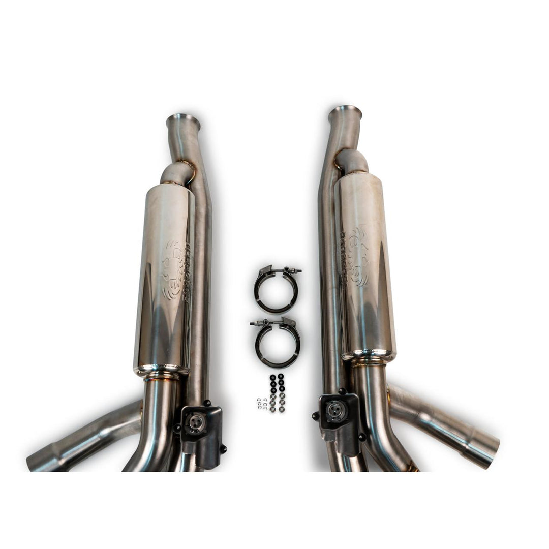 Fabspeed Mercedes-Benz AMG G63 Valved Exhaust with Triple Tips (2019+)